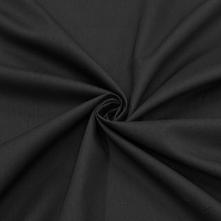Cotton fabric with viscose black