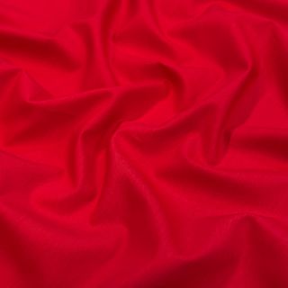 Cotton fabric with viscose red
