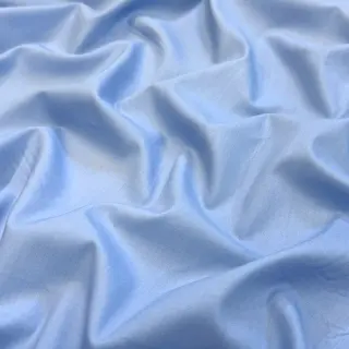 Cotton fabric with viscose baby blue