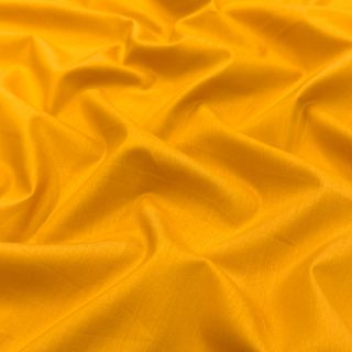 Cotton fabric with viscose ochre