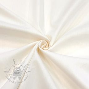 Cotton fabric with viscose ecru