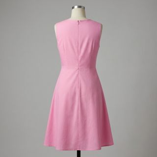 Cotton fabric with viscose light pink