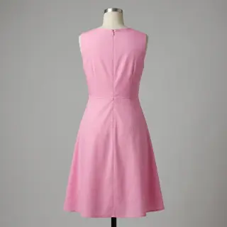 Cotton fabric with viscose light pink
