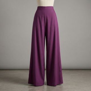 Cotton fabric with viscose aubergine