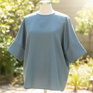 Cotton fabric with viscose petrol
