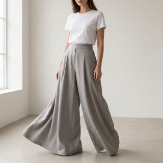 Cotton fabric with viscose light grey
