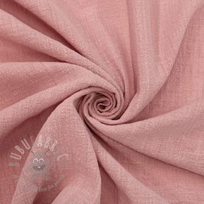 Bavlnená látka SLUB WASHED old rose