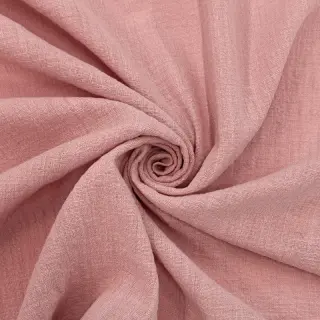 Cotton fabric SLUB WASHED old rose