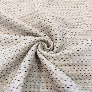 Decoration fabric PIQUE Khanta ecru