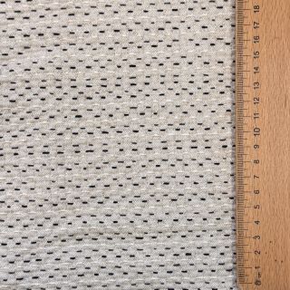 Decoration fabric PIQUE Khanta ecru