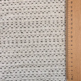 Decoration fabric PIQUE Khanta ecru