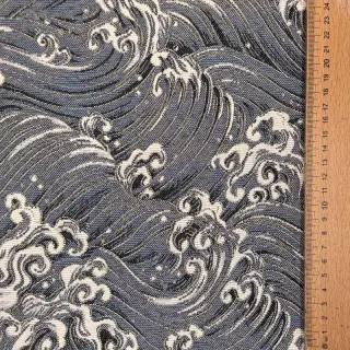 Decoration fabric jacquard Swell allover argent