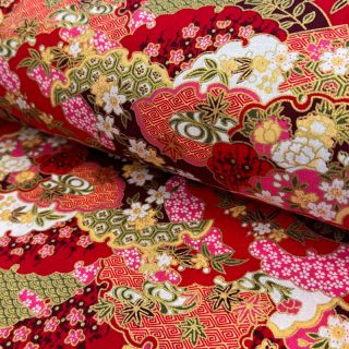 Cotton fabric JAPAN collection design O