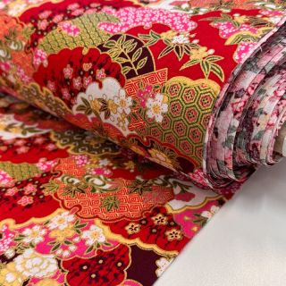 Cotton fabric JAPAN collection design O