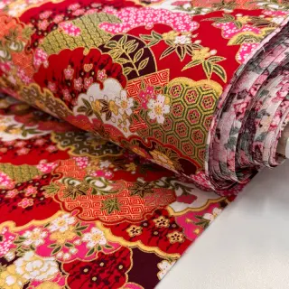 Cotton fabric JAPAN collection design O
