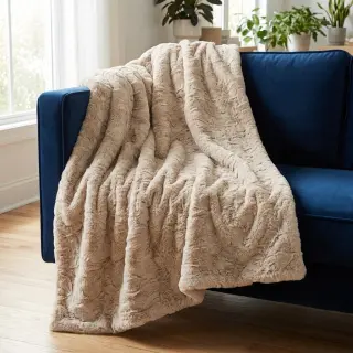 Faux fur Maya beige