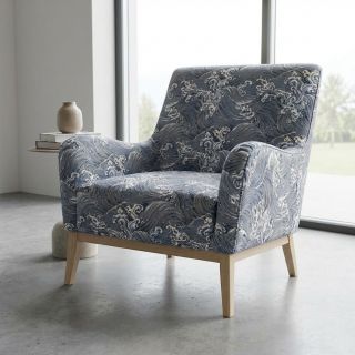 Decoration fabric jacquard Swell allover argent