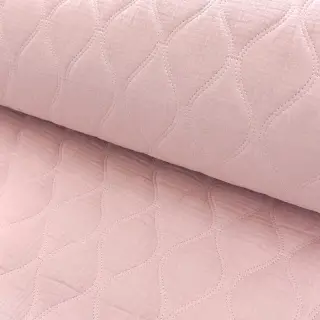 Double gauze/muslin QUILT Wave soft rose