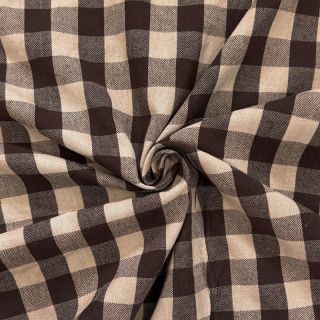 Decoration fabric Celestin coffee