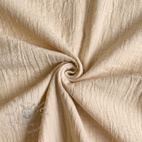 Double gauze/muslin SLUB SIMPLY NATURAL