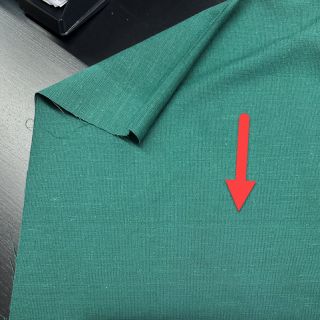 Linen viscose PREMIUM bottle green 2nd class