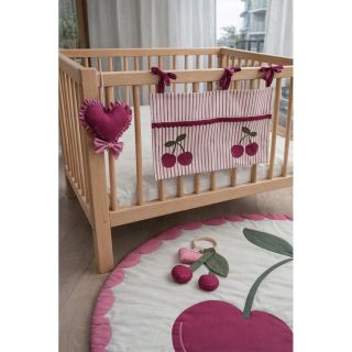 Cotton fabric Cherries playmat PANEL digital print