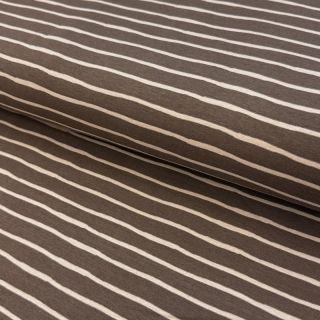 Jersey Stripes taupe