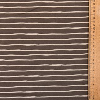 Jersey Stripes taupe