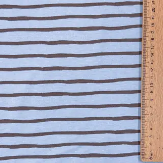 Jersey Stripes dusty blue