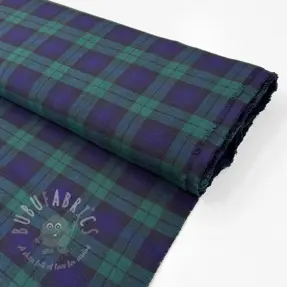 Cotton fabric LIGHT FLANNEL Check design B