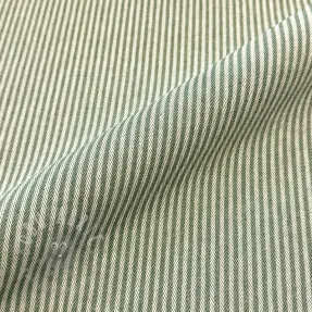 Decoration fabric DOBBY Colored stripe army green