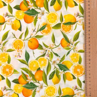 Viscose RAYON POPLIN Fruity design D