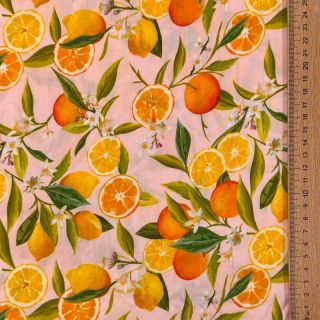 Viscose RAYON POPLIN Fruity design F