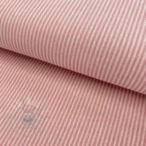 Decoration fabric DOBBY Colored stripe blush