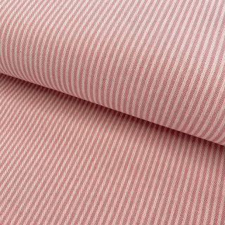 Decoration fabric DOBBY Colored stripe blush