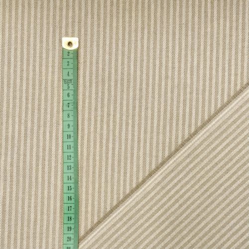 Decoration fabric DOBBY Colored stripe linen