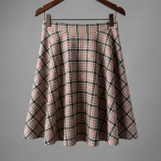 Cotton fabric LIGHT FLANNEL Check design F