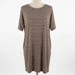 Jersey Stripes taupe