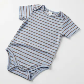 Jersey Stripes dusty blue