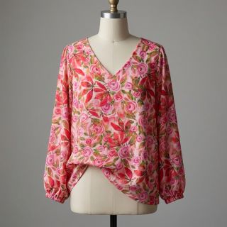 Viscose RAYON POPLIN Printed Rosie design A