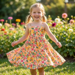 Viscose RAYON POPLIN Printed Rosie design C