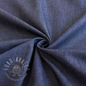 Cotton fabric JEANS Chambre dark blue