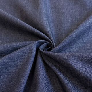 Cotton fabric JEANS Chambre dark blue