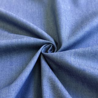 Cotton fabric JEANS Chambre dark jeans