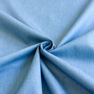 Cotton fabric JEANS Chambre light jeans