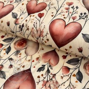 Jersey VISCOSE LYCRA HEAVY Combi design B