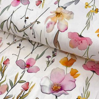 Jersey VISCOSE LYCRA HEAVY Soft and vibrant design B