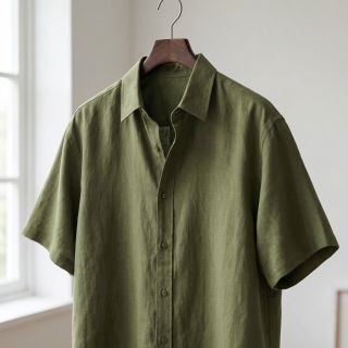 Linen SORONA green