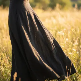 Linen SORONA black