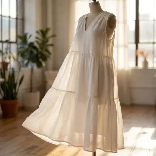 Linen SORONA off white